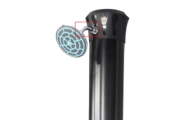 Rameno sprchové růžice UNO 40 l ALU