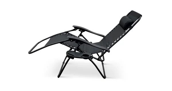 Relaxační křeslo Dallas - antracit, 2 ks