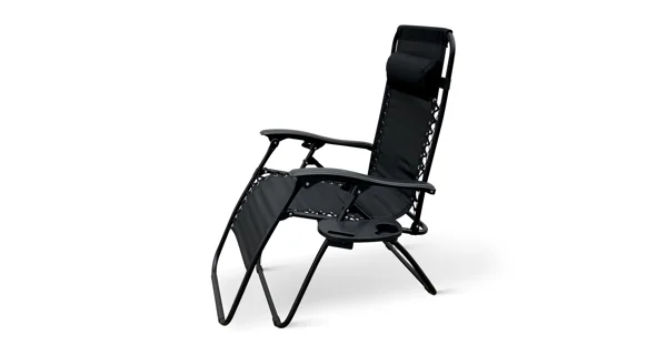 Relaxační křeslo Dallas - antracit, 2 ks