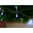 Řetěz 5 m - 50 LED - studená bílá - spínač