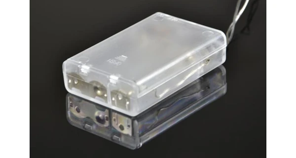 Řetěz hvězdy - ratan - 20 LED - teplá bílá