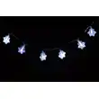 Řetěz LED - vločky - studená bílá