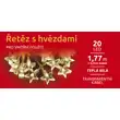 Řetěz s hvězdami 20 LED