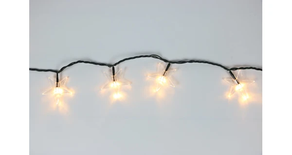 Řetěz s hvězdami 40 LED