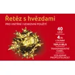Řetěz s hvězdami 40 LED