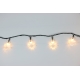 Řetěz se stromečky 40 LED - teplá bílá