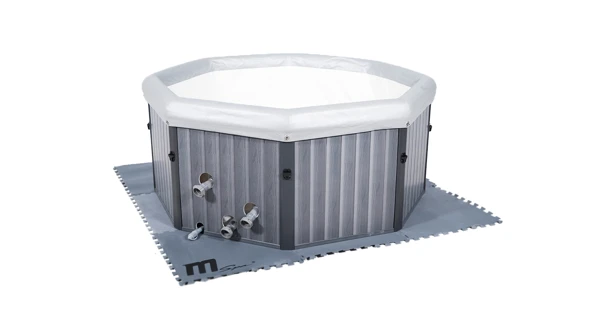 Rozkládací termopodložka pod vířivou vanu 177 x 177 cm