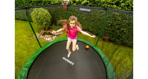 Sada krytu pružin a rukávů pro trampolínu 244 cm - zelená