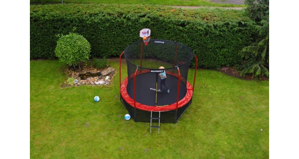 Sada krytu pružin a rukávů pro trampolínu 305 cm - červená