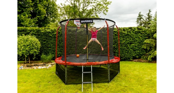 Sada krytu pružin a rukávů pro trampolínu 305 cm - červená