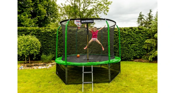 Sada krytu pružin a rukávů pro trampolínu 305 cm - zelená