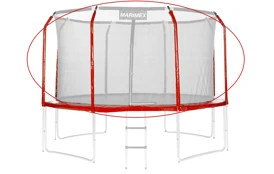 Sada krytu pružin a rukávů pro trampolínu 366 cm - červená