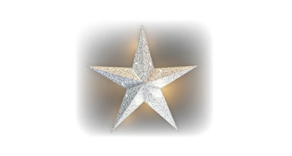 Sada LED osvětlení (Svítící hvězda LED + světelný řetěz 200 LED + světelný řetěz 100 LED)