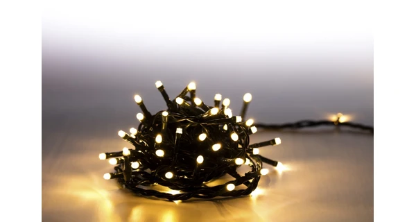 Sada LED osvětlení (Svítící hvězda LED + světelný řetěz 200 LED + světelný řetěz 100 LED)