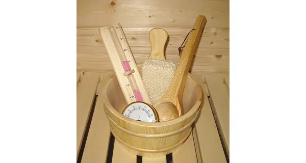 Sada příslušenství k finským saunám
