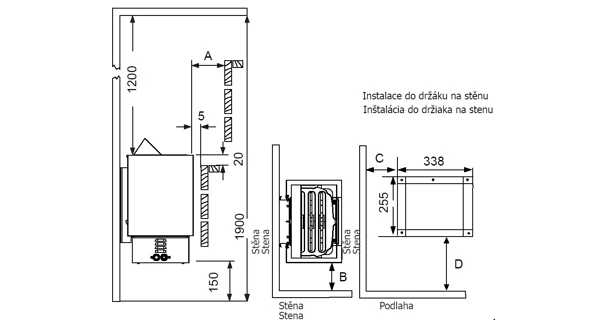 Saunová kamna SAWO Nordex Plus NS Trendline - 6,0 kW