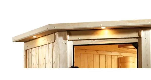 Saunový domek Cubus Premium + sauna Jarin Karibu