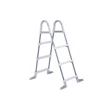 Schůdky k bazénům - výška stěny do 0,91 m - šedé