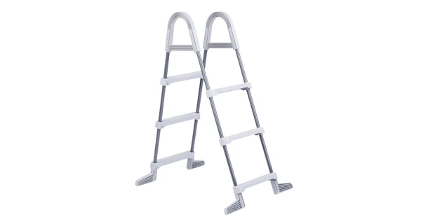 Schůdky k bazénům - výška stěny do 0,91 m - šedé