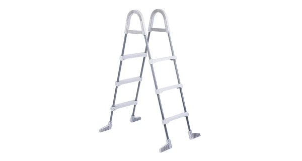 Schůdky k bazénům - výška stěny do 1,07 m - šedé