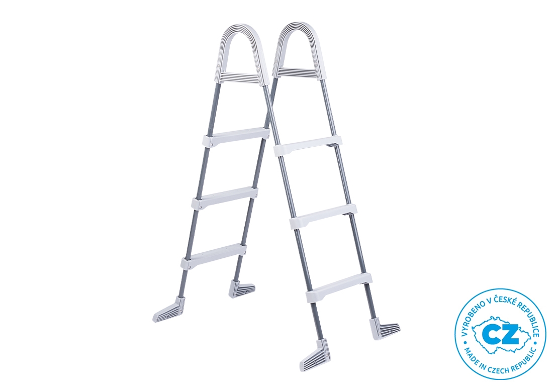 Marimex | Schůdky k bazénům - výška stěny do 1,07 m - šedé (poškozený obal) | 109500350