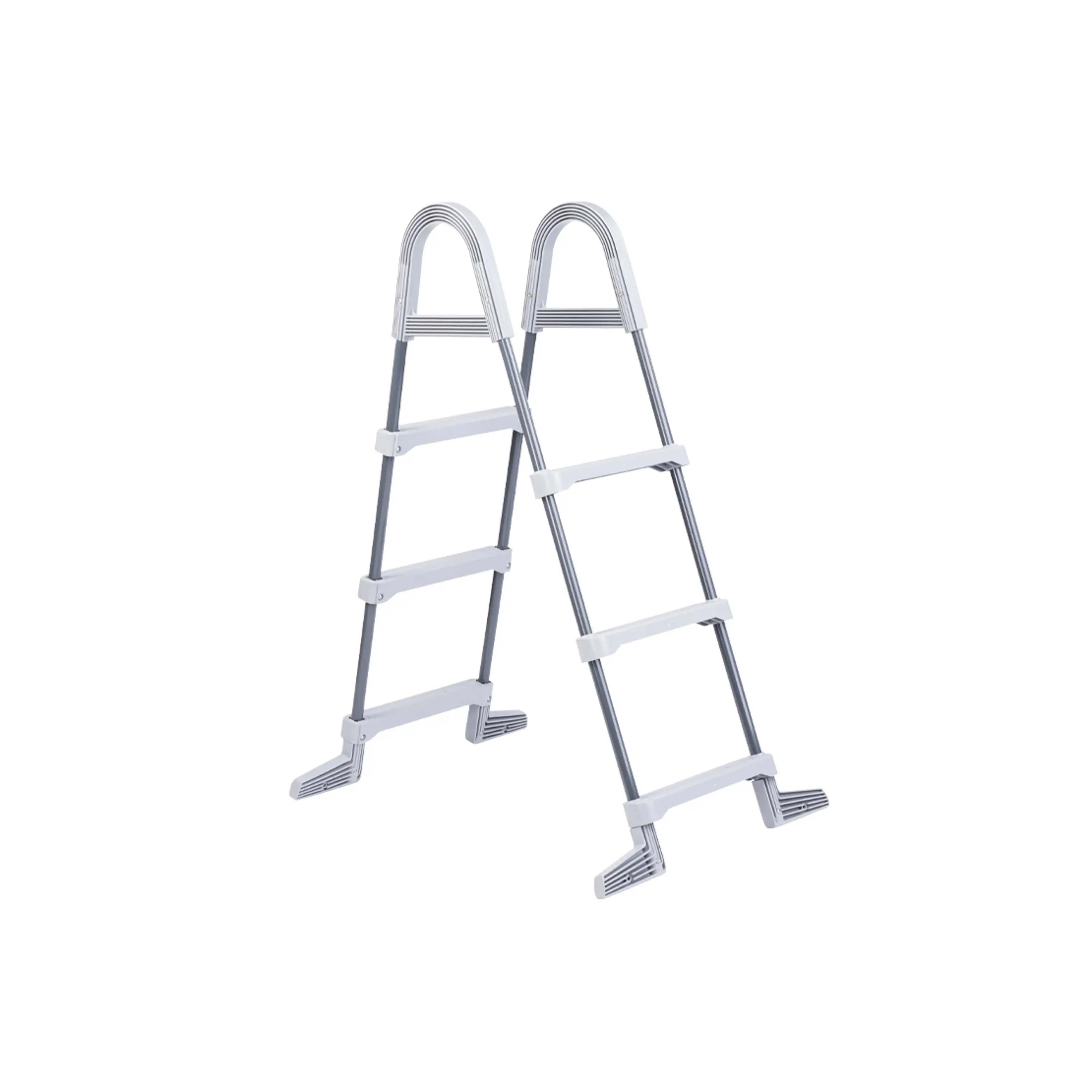 Marimex | Schůdky k bazénům - výška stěny do 1,22 m - šedé | 10950036 Obrázek