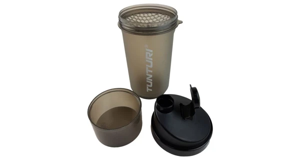 Šejkr TUNTURI Protein se zásobníkem 600 ml