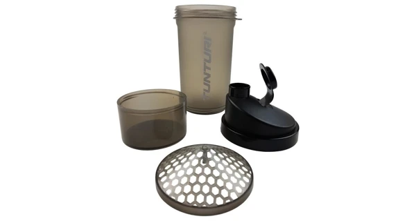 Šejkr TUNTURI Protein se zásobníkem 600 ml