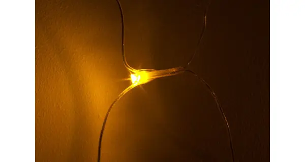 Síť 3 x3 m - 128 LED - teplá bílá