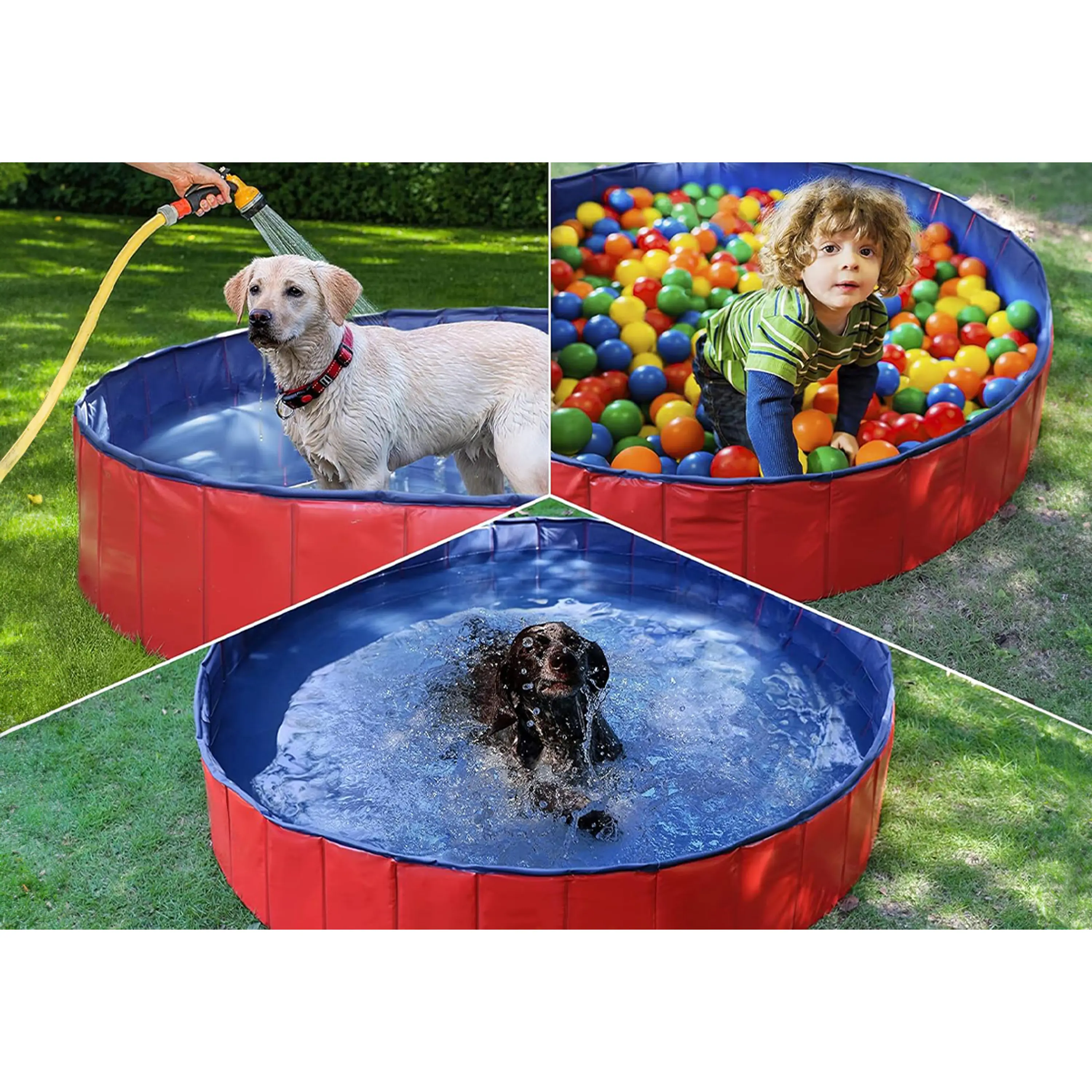 MARIMEX Bazén pro psy skládací 120 cm 10210054 Obrázek