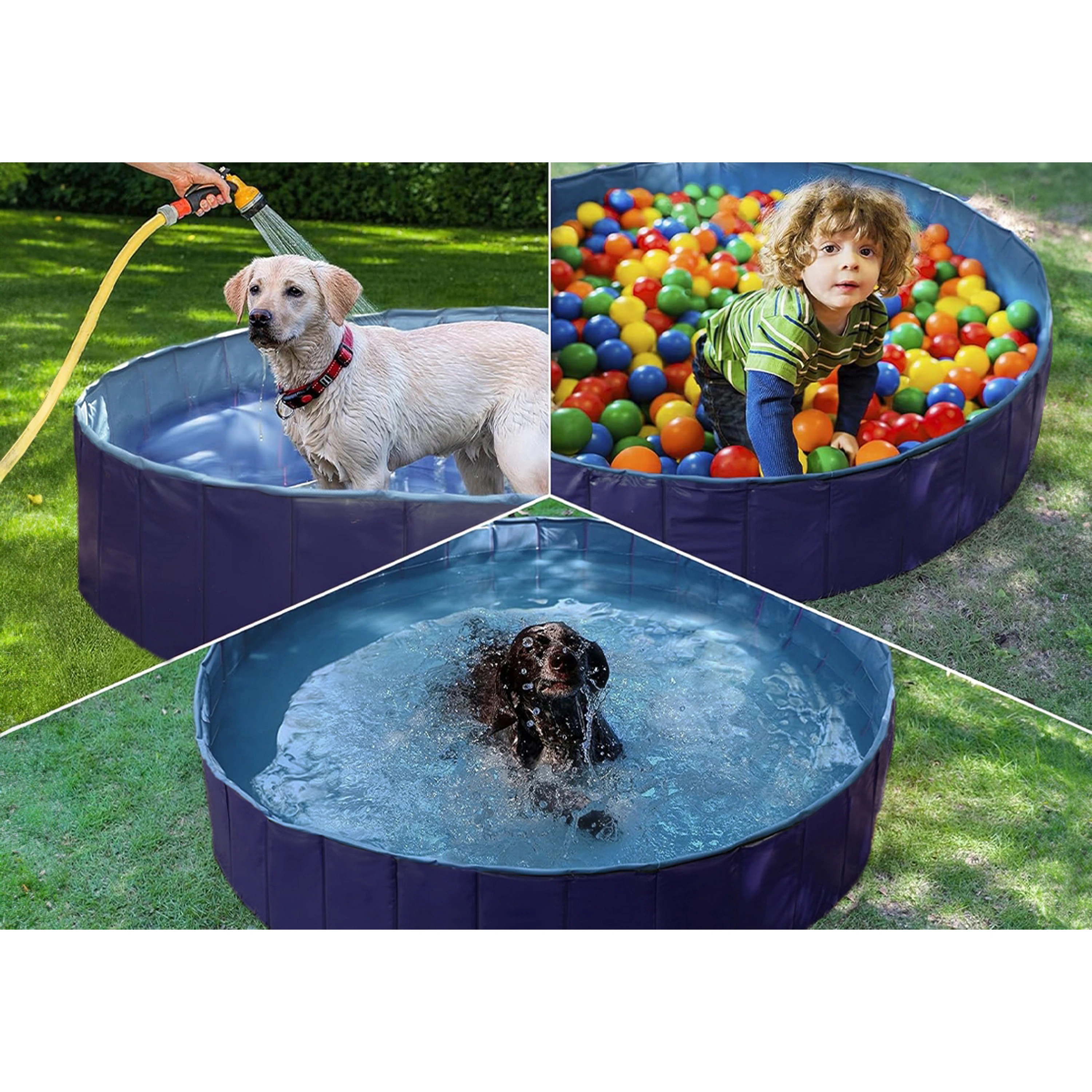 Marimex | Skládací bazén pro psy - Ø 160 cm | 10210060 Obrázek