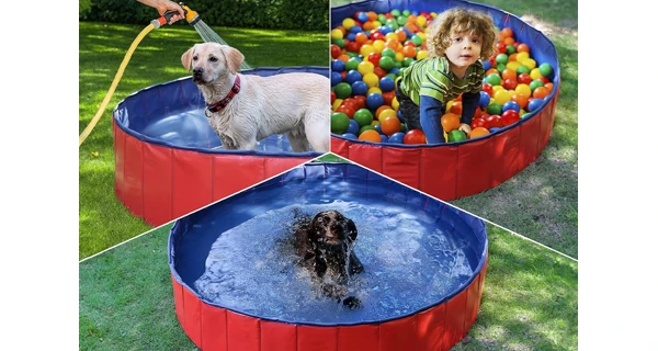 Skládací bazén pro psy - Ø 100 cm