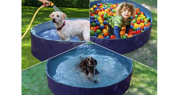 Skládací bazén pro psy - Ø 120 cm