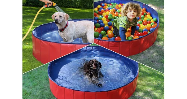 Skládací bazén pro psy - Ø 80 cm