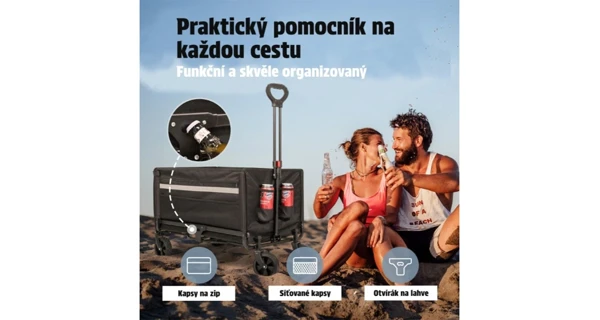 Skládací kempingový vozík Atlas
