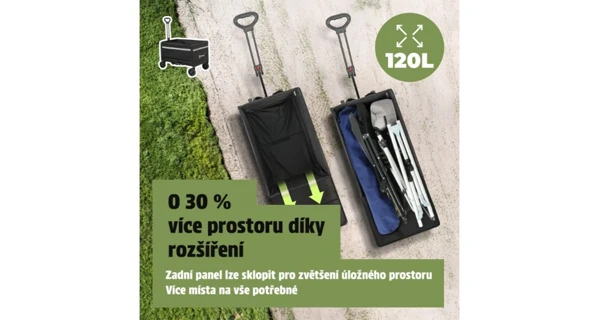 Skládací kempingový vozík Atlas