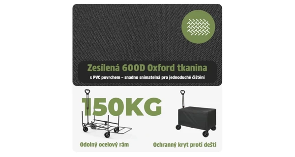 Skládací kempingový vozík Atlas