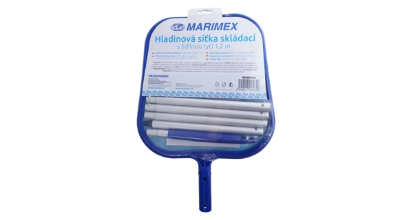 Skládací malá hladinová síťka s alu. tyčí