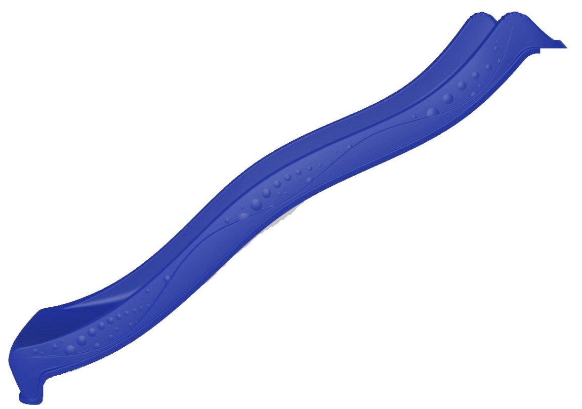 KBT | Skluzavka s přípojkou na vodu modrá 2,20 m | 11640066