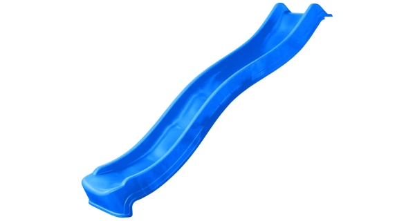 Skluzavka s přípojkou na vodu - modrá 2,20 m