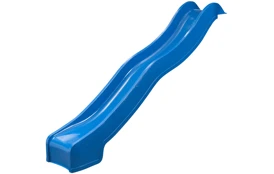 Skluzavka s přípojkou na vodu - modrá 3,0 m