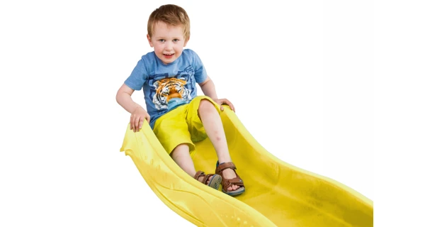 Skluzavka s přípojkou na vodu žlutá 2,20 m