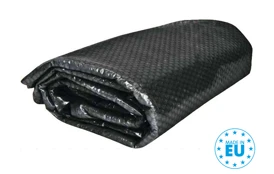Solární plachta černá pro bazény s Ø hladiny 3,66 m