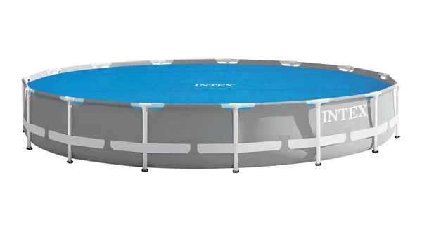 Solární plachta modrá pro bazény s Ø hladiny 4,57 m