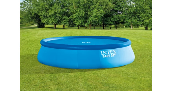 Solární plachta modrá pro bazény s Ø hladiny 4,57 m