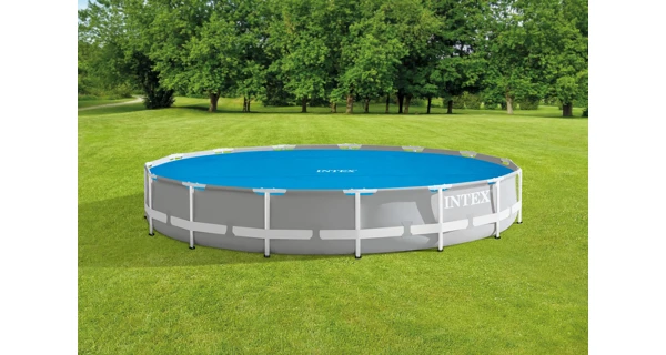 Solární plachta modrá pro bazény s Ø hladiny 4,57 m