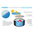 Solární plachta modro-transparentní pro kruhové vířivé bazény s Ø hladiny 1,65 m