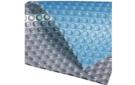 Solární plachta modrostříbrná pro bazény s Ø hladiny 3,6 m