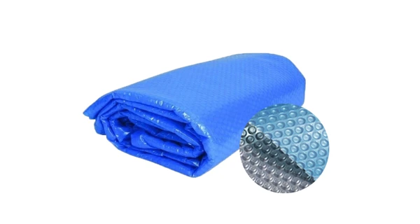 Solární plachta modrostříbrná pro bazény s Ø hladiny 3 m