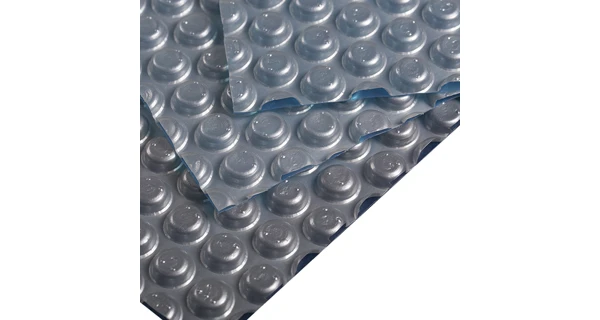 Solární plachta modrostříbrná pro bazény s Ø hladiny 3 m (Poškozený obal)